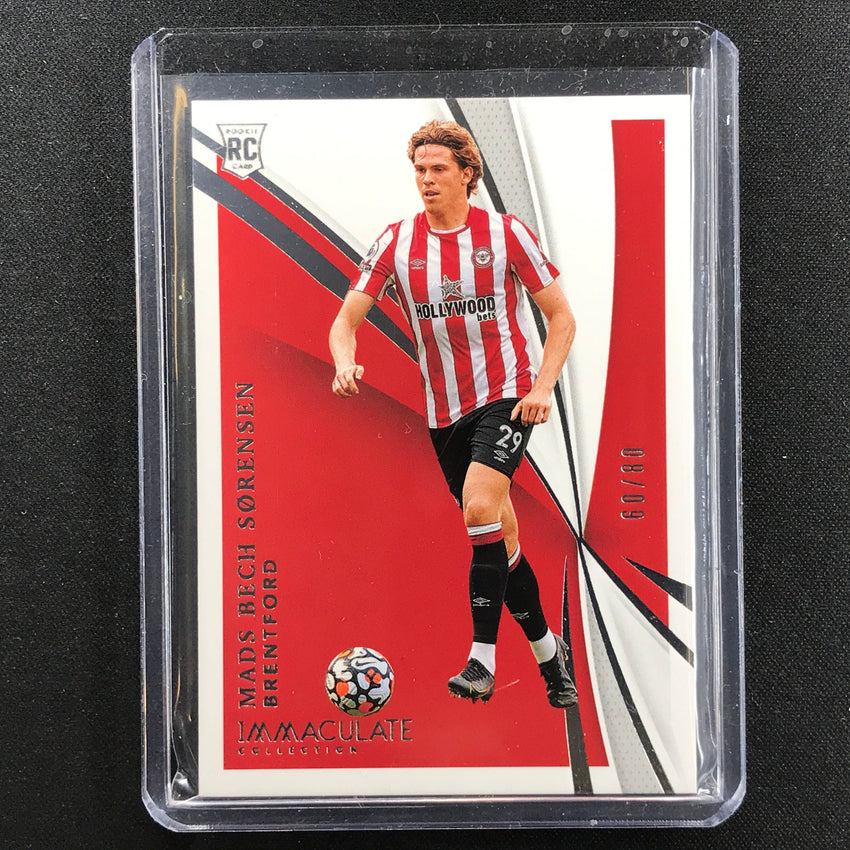 2021 Immaculate Mads Bech Sorensen Rookie Base Silver 60/80