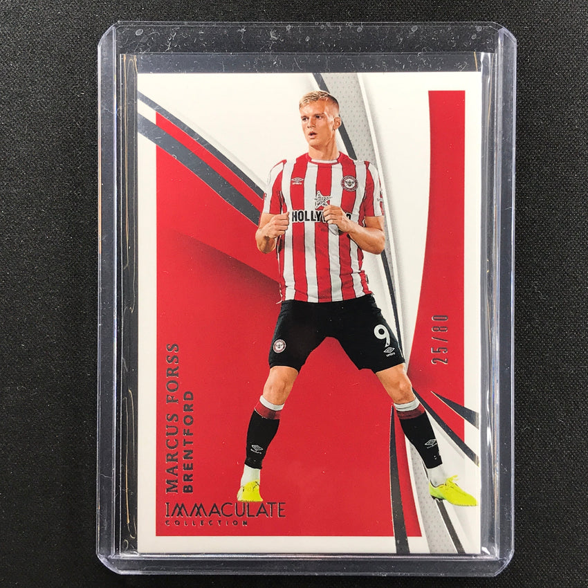 2021 Immaculate Marcus Forss Base Silver 25/80