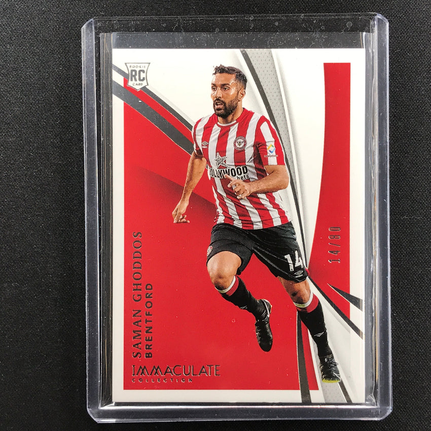2021 Immaculate Saman Ghoddos Rookie Base Silver 14/80
