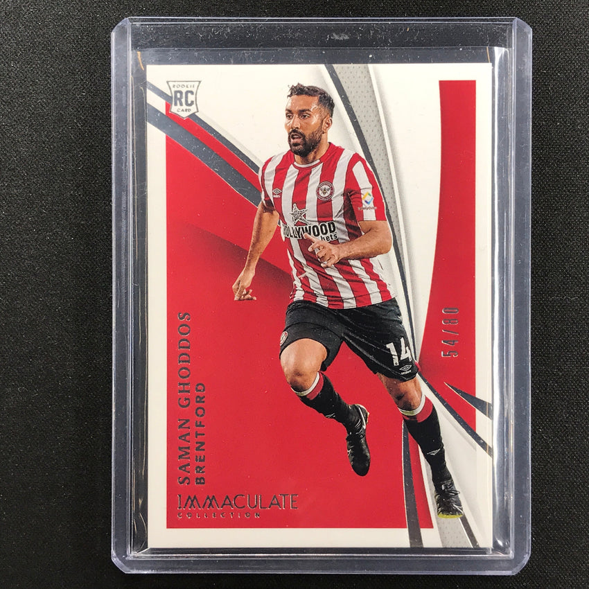 2021 Immaculate Saman Ghoddos Rookie Base Silver 54/80