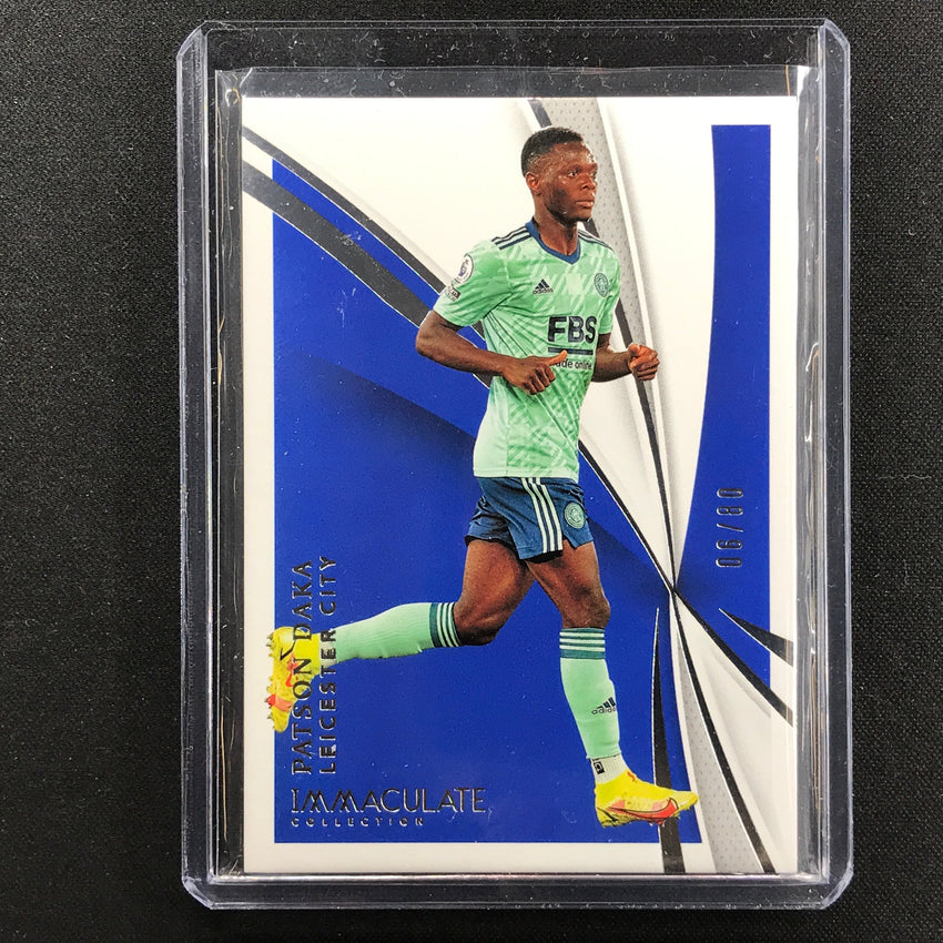 2021 Immaculate Patson Daka Base Silver 6/80