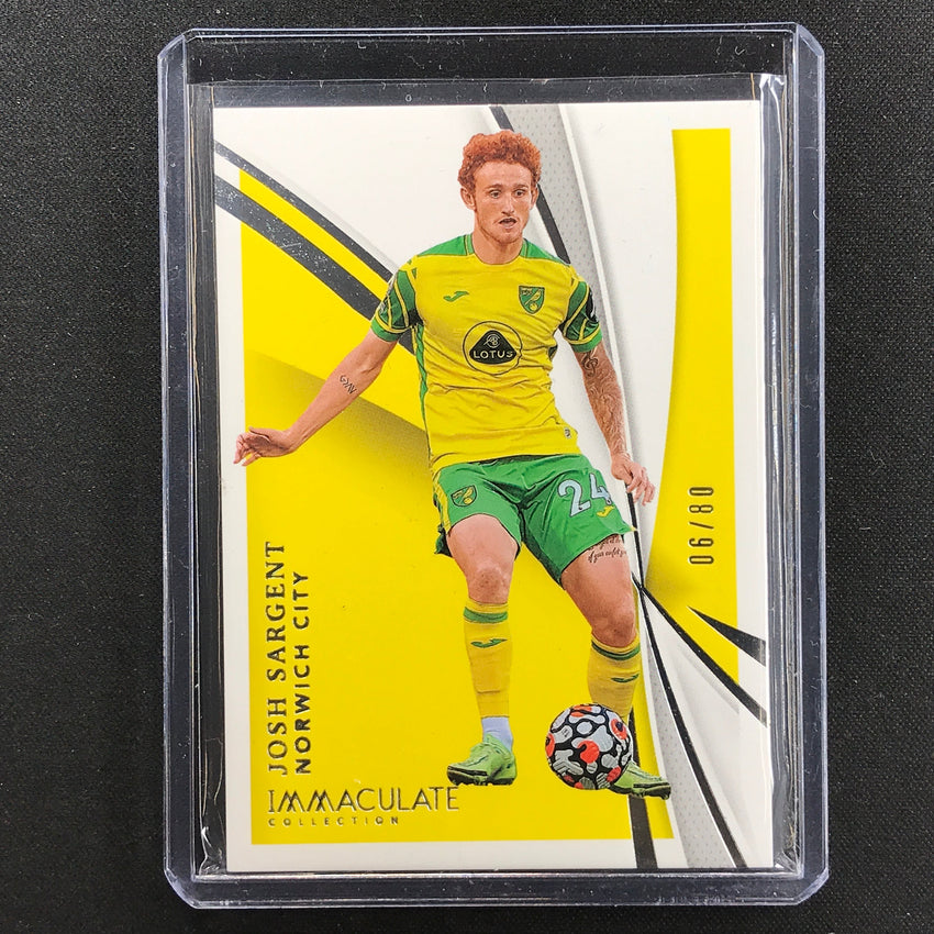 2021 Immaculate Josh Sargent Base Silver 6/80