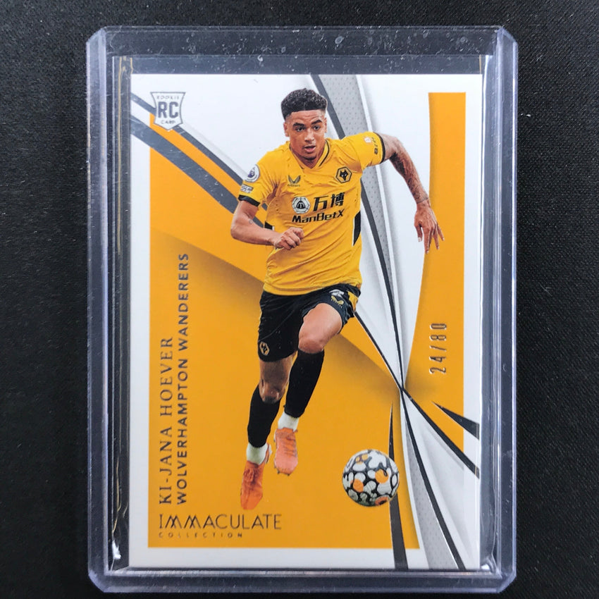 2021 Immaculate Ki-jana Hoever Rookie Base Silver 24/80