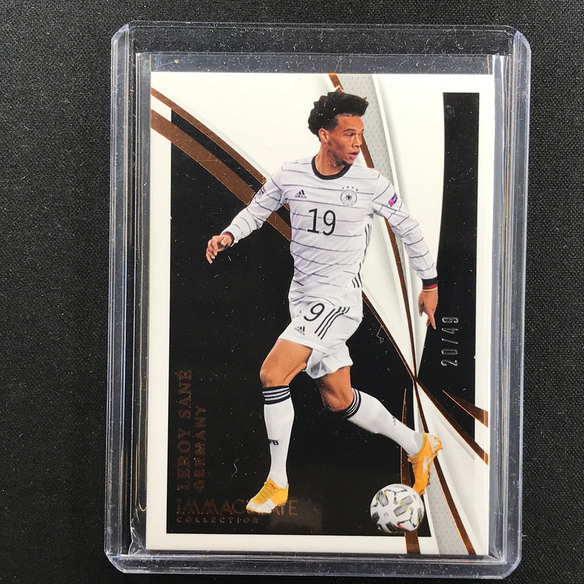 2021 Immaculate Leroy Sane Base Bronze 20/49