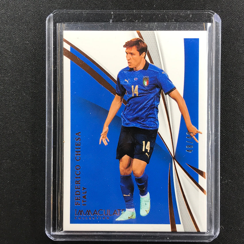 2021 Immaculate Federico Chiesa Base Bronze 48/49