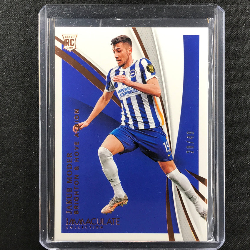 2021 Immaculate Jakub Moder Rookie Base Bronze 28/49