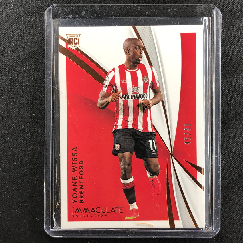 2021 Immaculate Yoanne Wissa Rookie Base Bronze 45/49