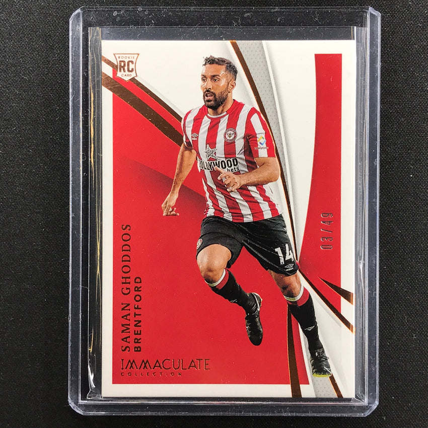2021 Immaculate Saman Ghoddos Rookie Base Bronze 3/49
