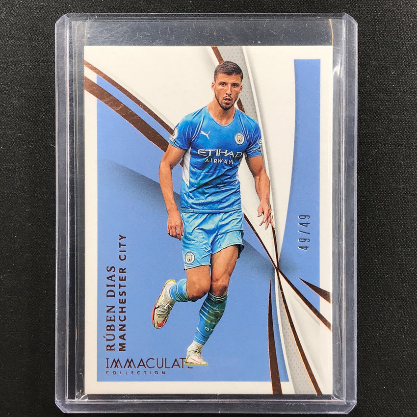 2021 Immaculate Ruben Dias Base Bronze 49/49