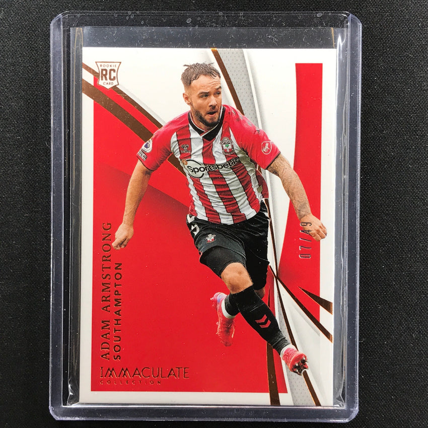 2021 Immaculate Adam Armstrong Rookie Base Bronze 7/49