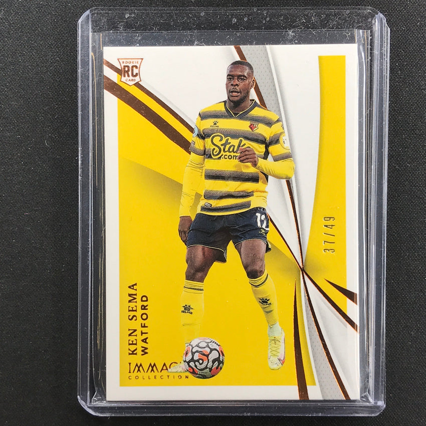 2021 Immaculate Ken Sema Rookie Base Bronze 37/49