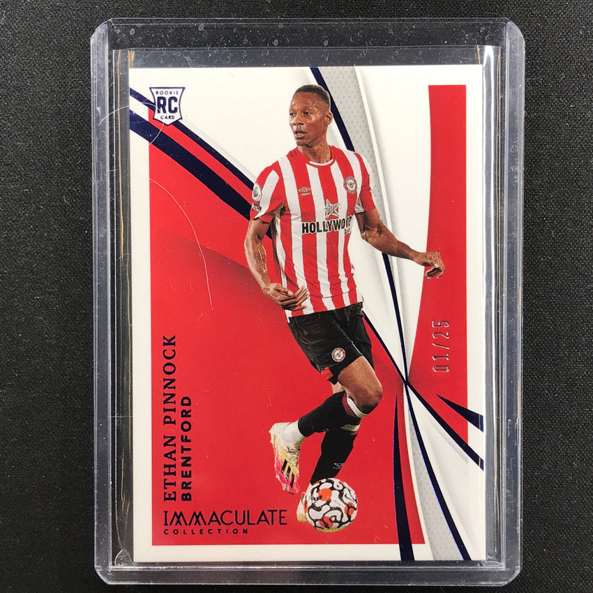 2021 Immaculate Ethan Pinnock Rookie Base Sapphire 1/25