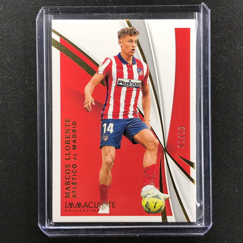 2021 Immaculate Marcos Llorente Base Gold 2/10