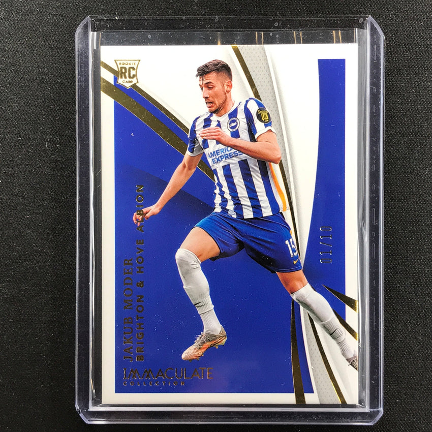 2021 Immaculate Jakub Moder Rookie Base Gold 1/10