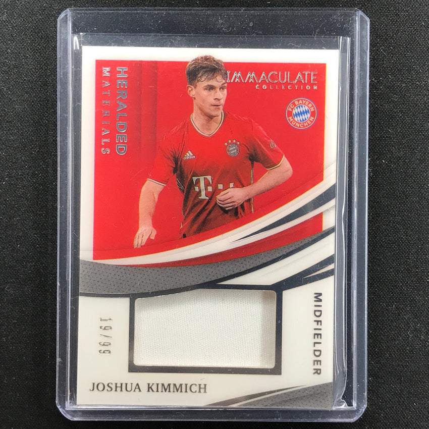 2021 Immaculate Joshua Kimmich Heralded Materials Acetate Jersey Relic 19/99