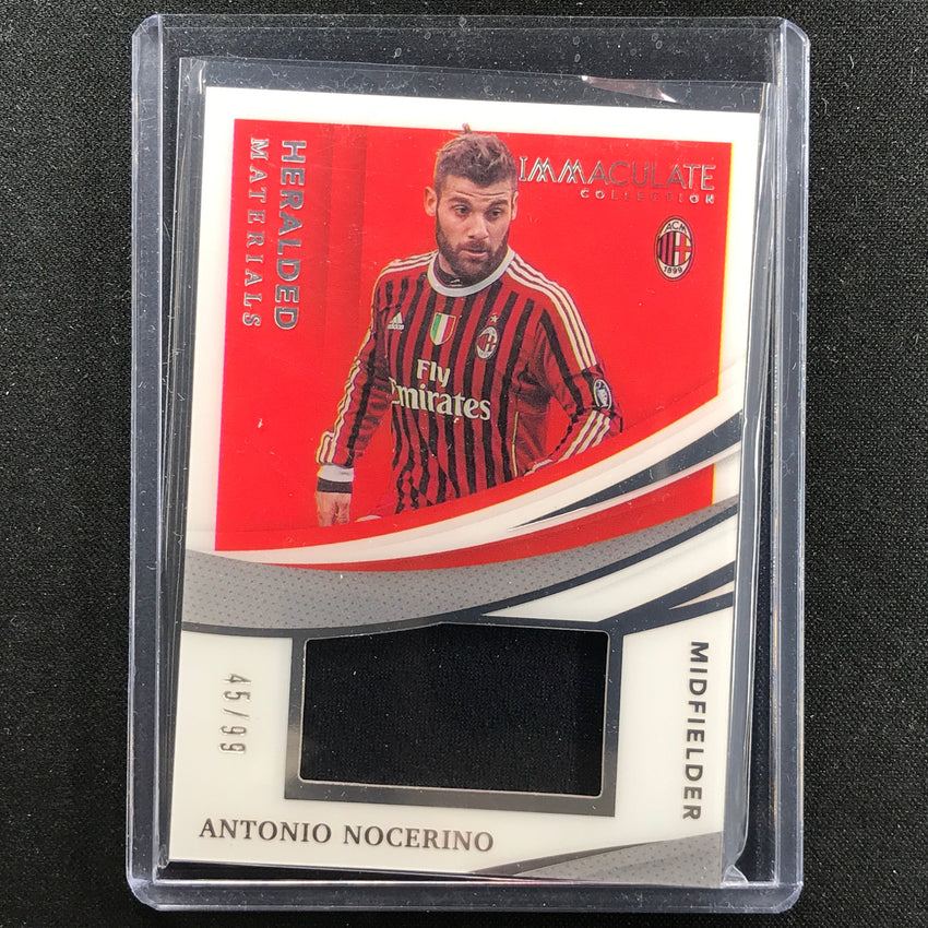 2021 Immaculate Antonio Nocerino Heralded Materials Acetate Jersey Relic 45/99