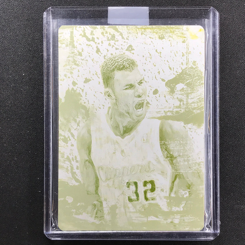 2015-16 Court Kings BLAKE GRIFFIN Swagger Printing Plate 1/1 Yellow