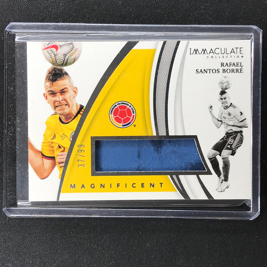 2021 Immaculate Rafael Santos Borre Magnificent Jersey Relic Silver 37/99