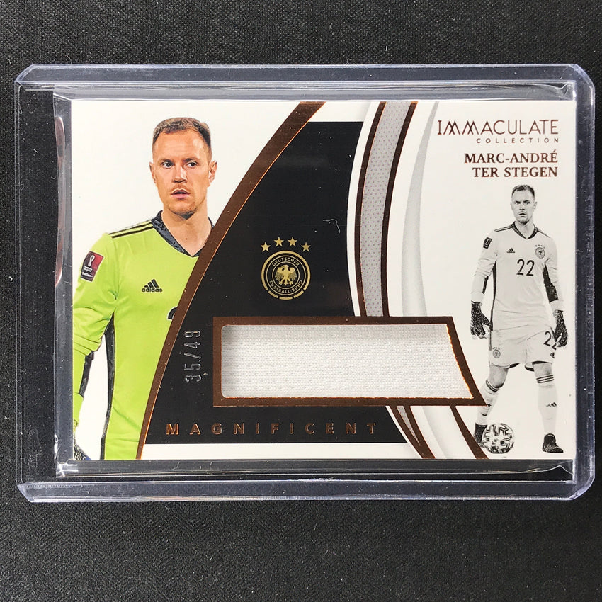 2021 Immaculate Marc-andre Ter Stegen Magnificent Jersey Relic Bronze 35/49