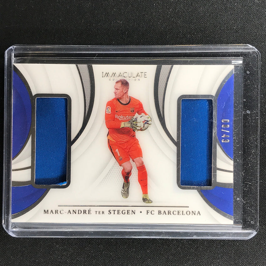 2021 Immaculate Marc-andre Ter Stegen Jumbo Dual Patches Jersey Relic 8/49