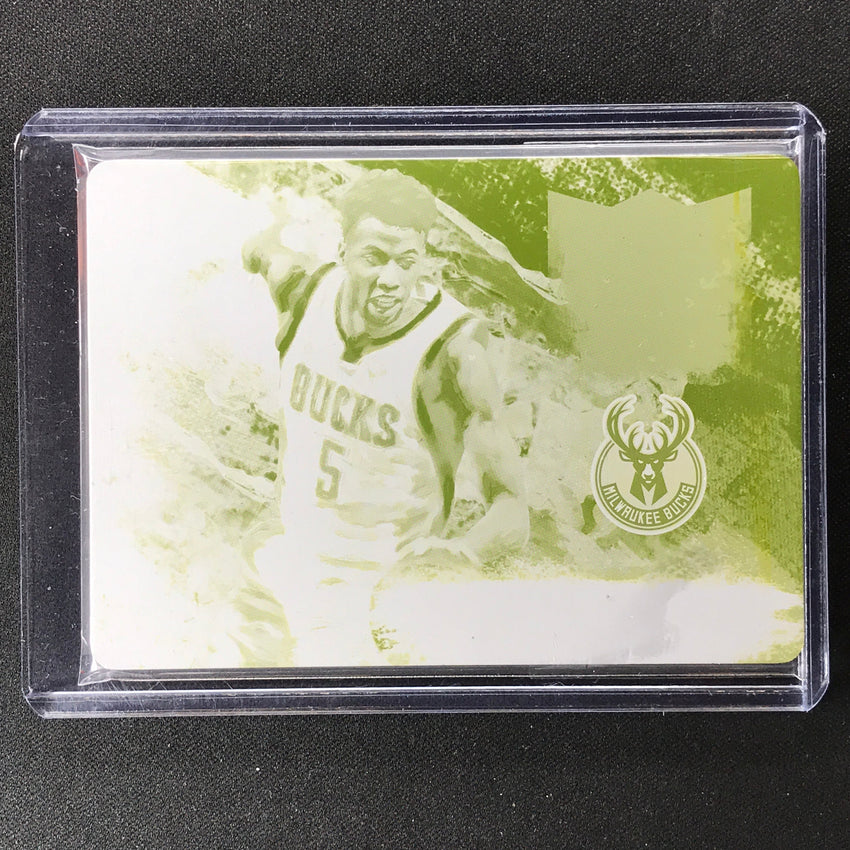 2015-16 Court Kings Michael Carter-williams Endeavors Printing Plate 1/1 Yellow