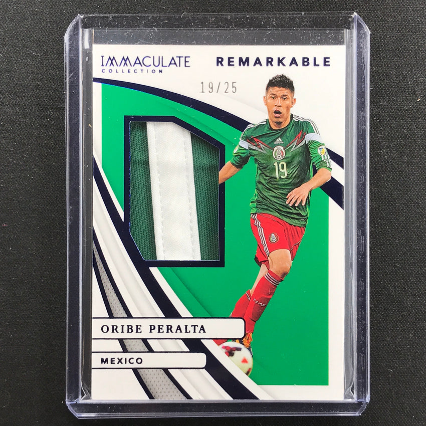 2021 Immaculate Oribe Peralta Remarkable Memorabilia Jersey Patch Sapphire 19/25