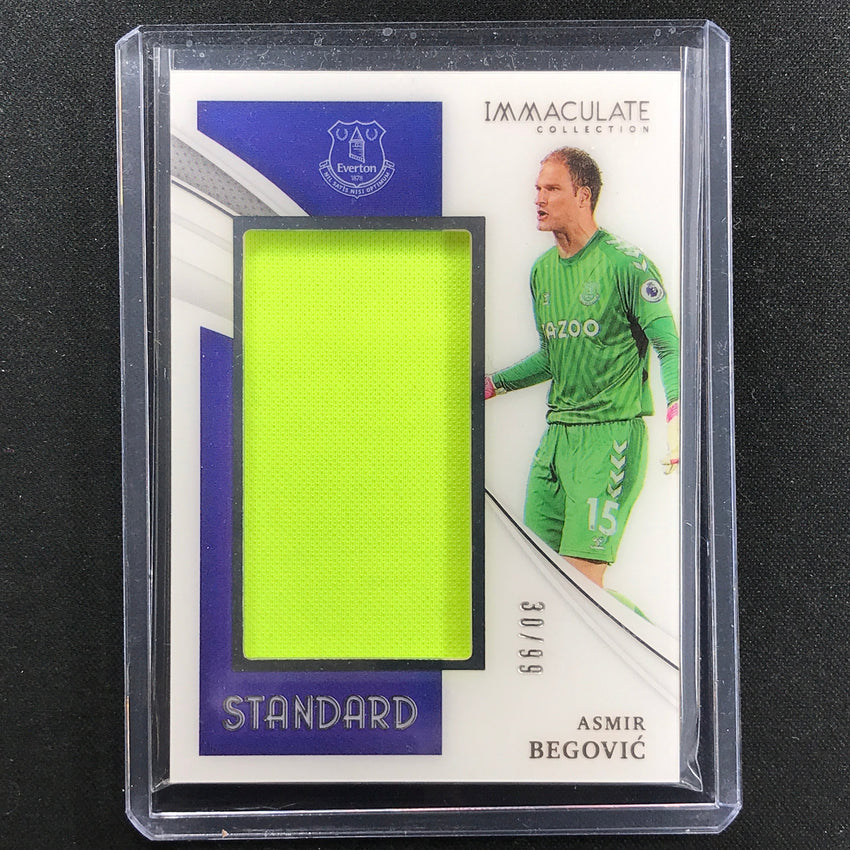 2021 Immaculate Asmir Begovic Standard Acetate Jersey Relic Silver 30/99