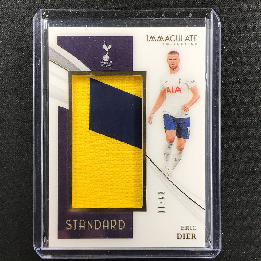 2021 Immaculate Eric Dier Standard Acetate Jersey Patch Holo Gold 4/10