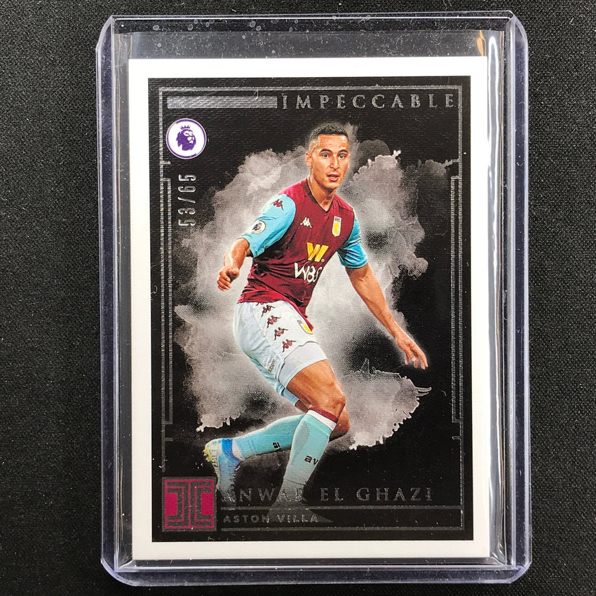 2019-20 Impeccable Epl Anwar El Ghazi Base Silver 53/65