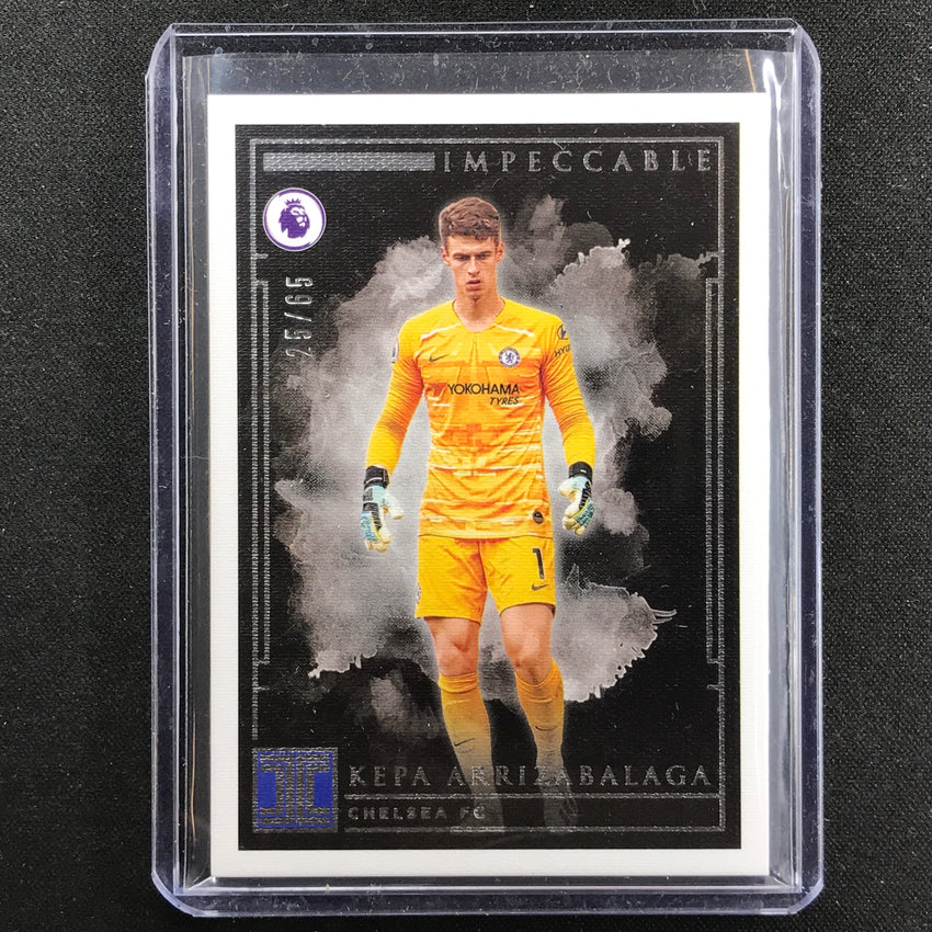2019-20 Impeccable Epl Kepa Arrizabalaga Base Silver 25/65