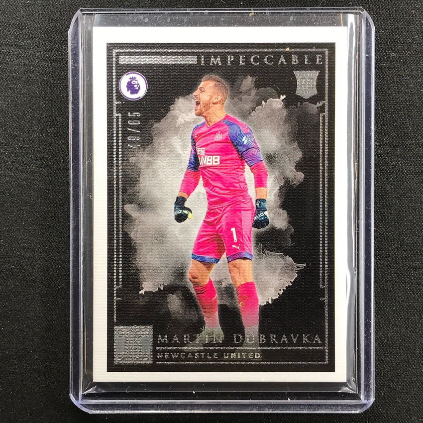 2019-20 Impeccable Epl Martin Dubravka Rookie Base Silver 49/65