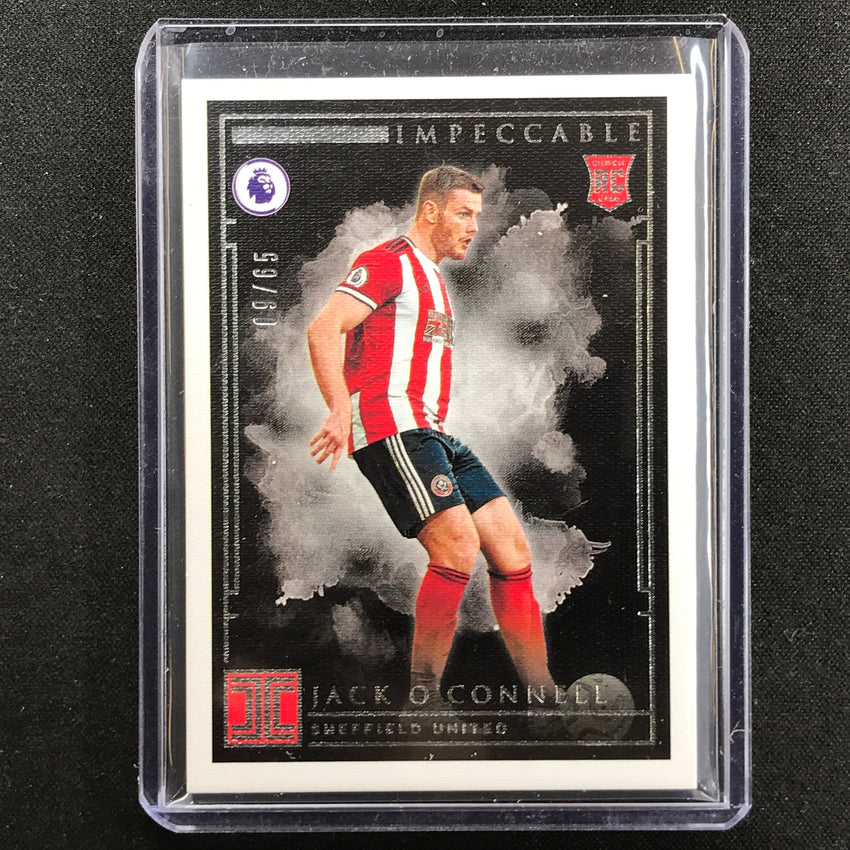 2019-20 Impeccable Epl Jack Oconnell Rookie Base Silver 9/65