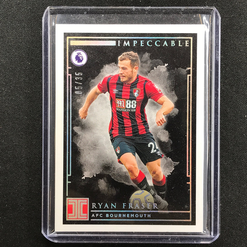 2019-20 Impeccable Epl Ryan Fraser Base Holo Silver 5/35
