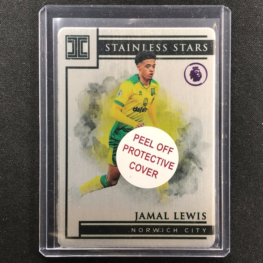 2019-20 Impeccable Epl Jamal Lewis Stainless Stars Silver Metal 6/50