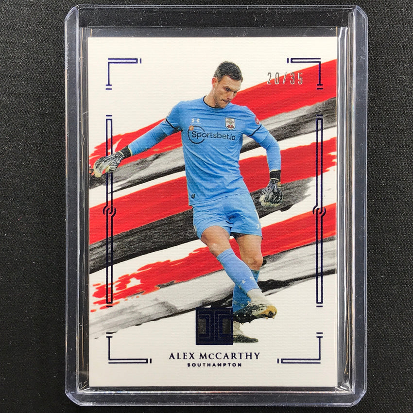 2020-21 Impeccable Epl Alex Mccarthy Base Sapphire Blue 20/35
