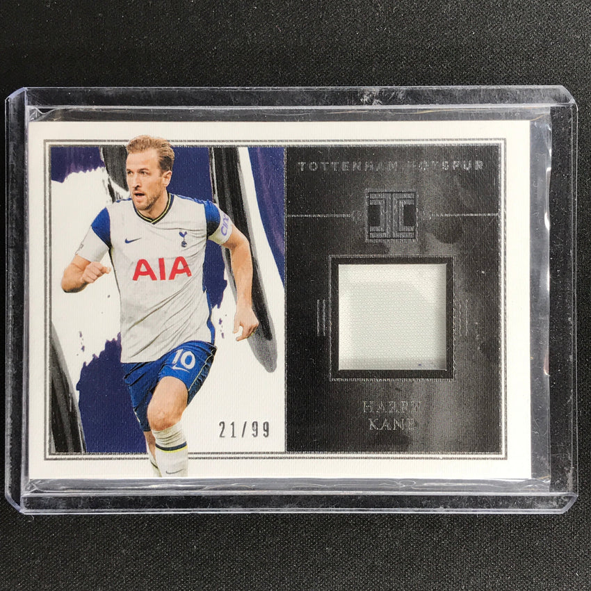 2020-21 Impeccable Epl Harry Kane Material Memorabilia Jersey Relic Silver 21/99
