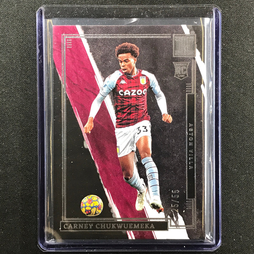 2021-22 Impeccable Epl Carney Chukwuemeka Rookie Base Silver 25/55