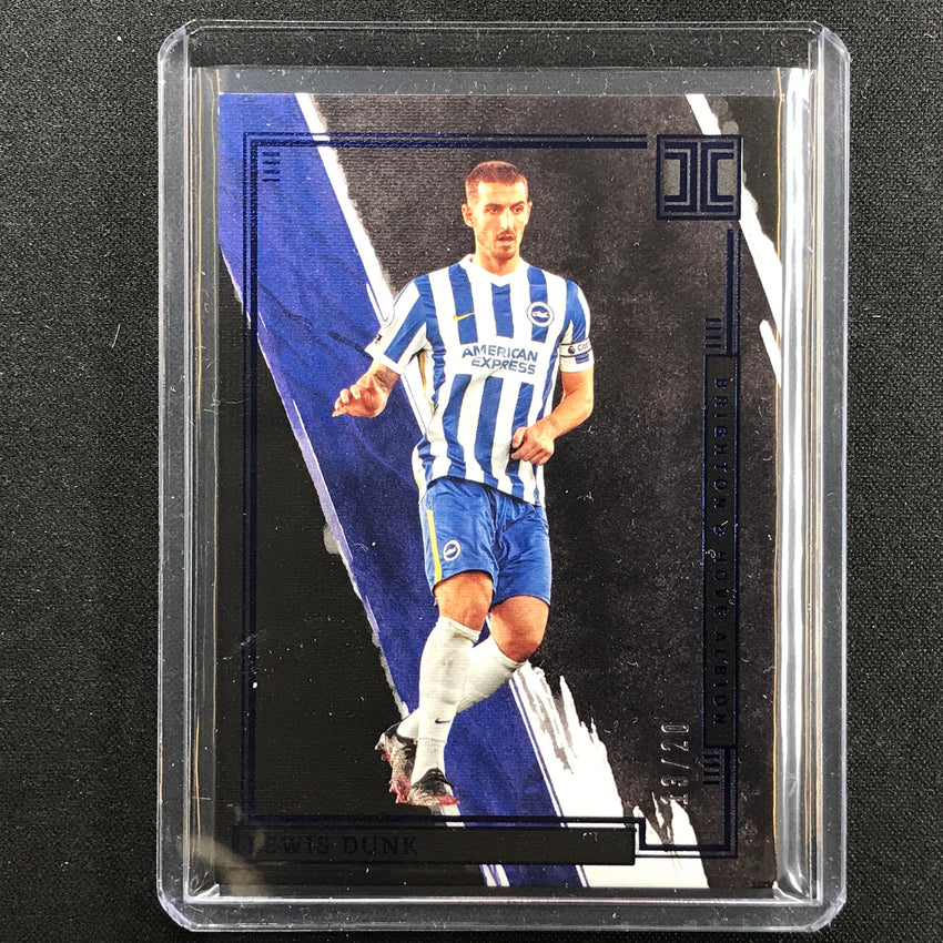 2021-22 Impeccable Epl Lewis Dunk Base Sapphire Blue 13/20