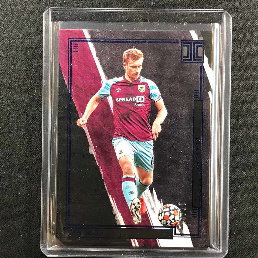 2021-22 Impeccable Epl Ben Mee Base Sapphire Blue 13/20