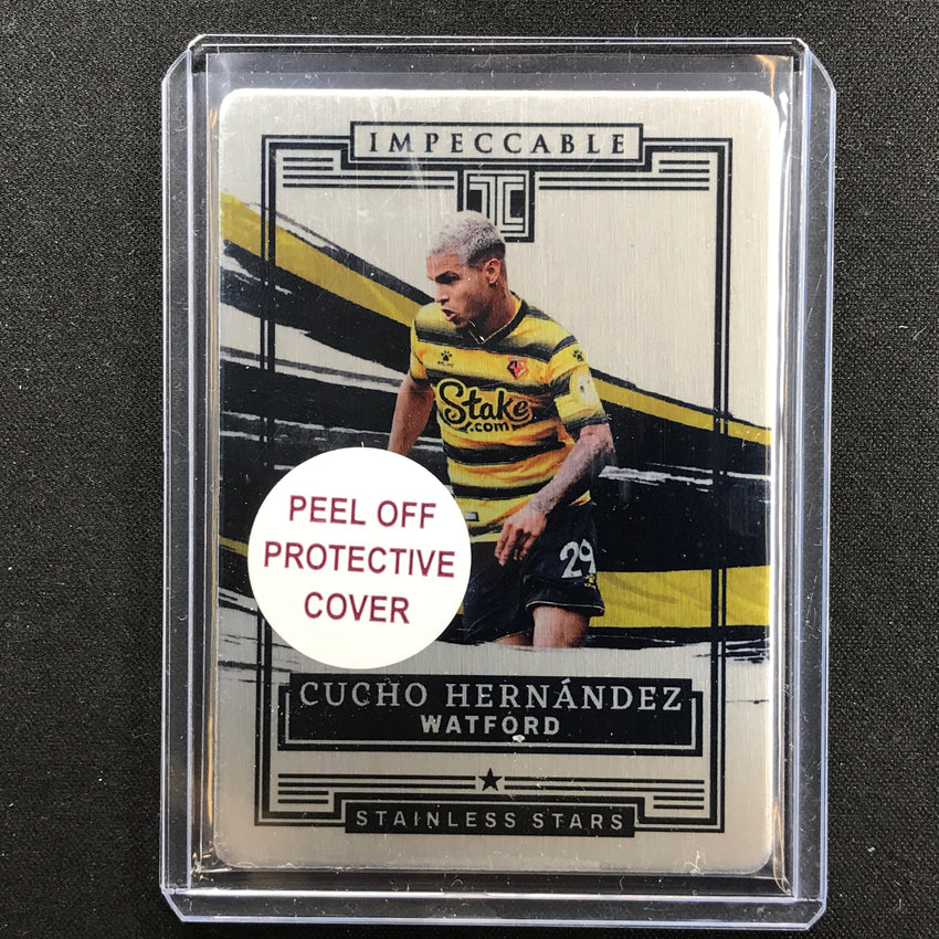 2021-22 Impeccable Epl Cucho Hernandez Stainless Stars Silver Metal 17/65