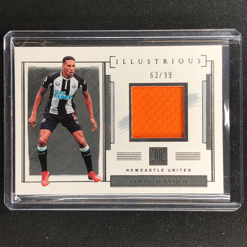 2021-22 Impeccable Epl Isaac Hayden Illustrious Jersey Relic Silver 63/99
