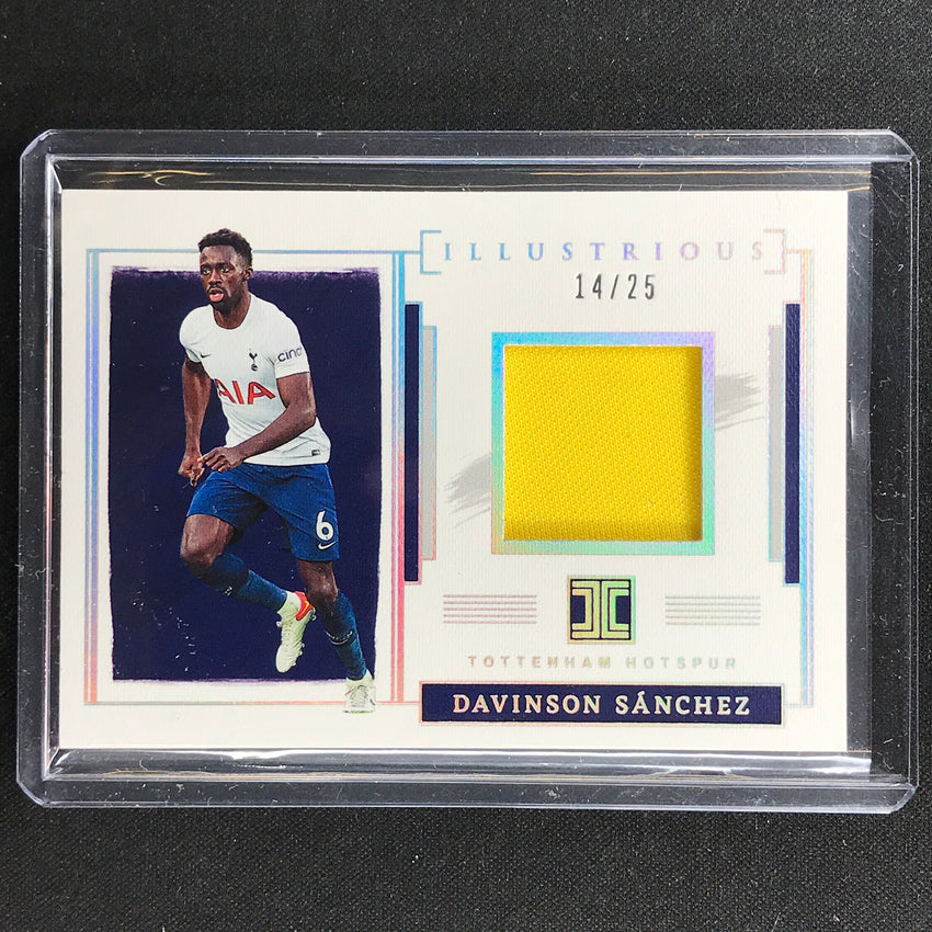 2021-22 Impeccable Epl Davinson Sanchez Illustrious Relic Holo Silver 14/25