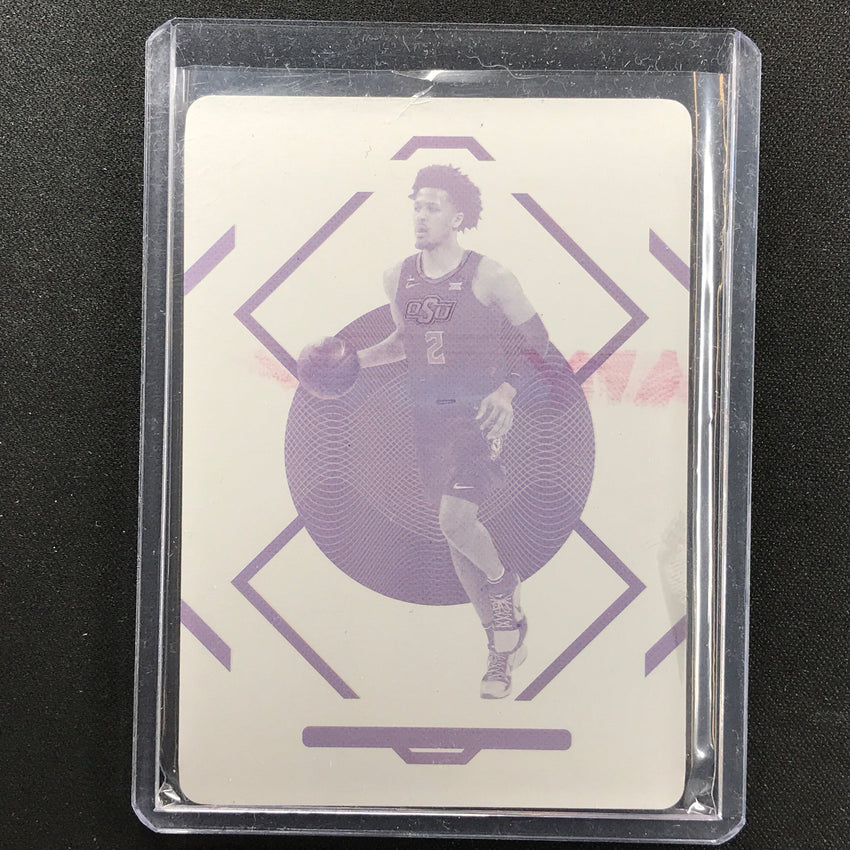 2021-22 National Treasures Collegiate Cade Cunningham Rookie Printing Plate 1/1