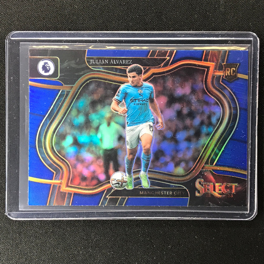 2022-23 Select Epl Julian Alvarez Field Level Rookie Blue No 201