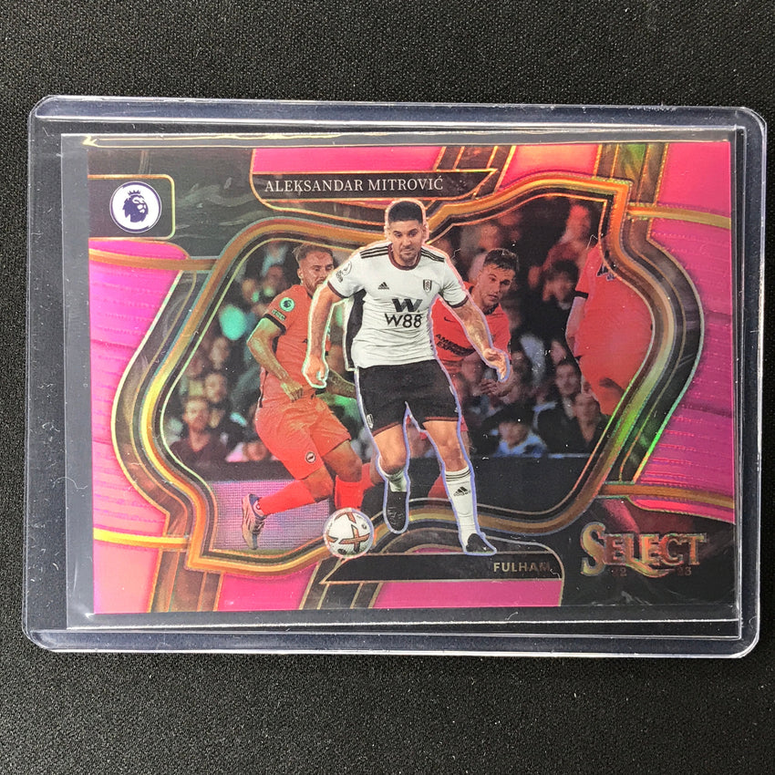 2022-23 Select Epl Aleksandar Mitrovic Field Level Pink /99 No 235