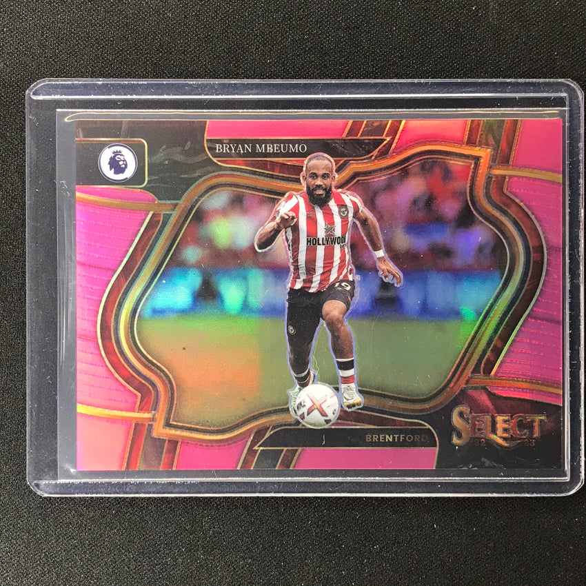 2022-23 Select Epl Bryan Mbeumo Field Level Pink /99 No 239