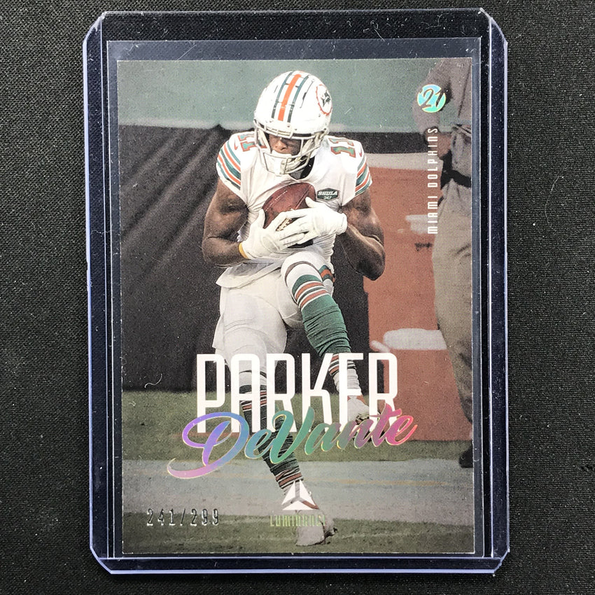 2021 Luminance Devante Parker Base Gold 241/299