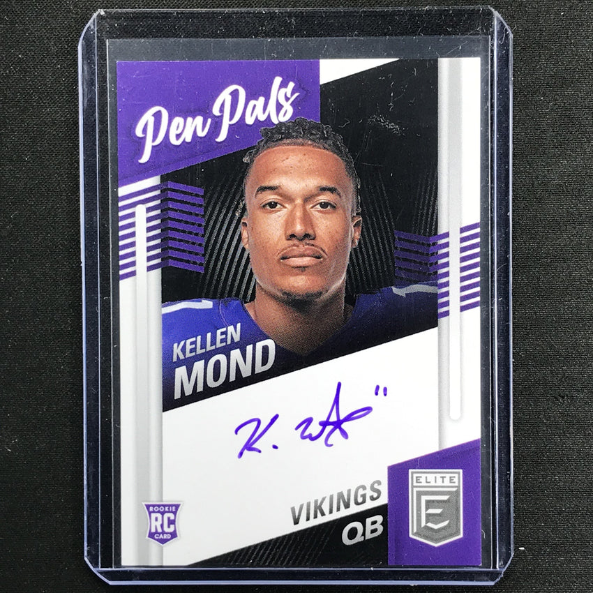 2021 Donruss Elite KELLEN MOND Pen Pals Rookie Auto Purple Ink SP #KM