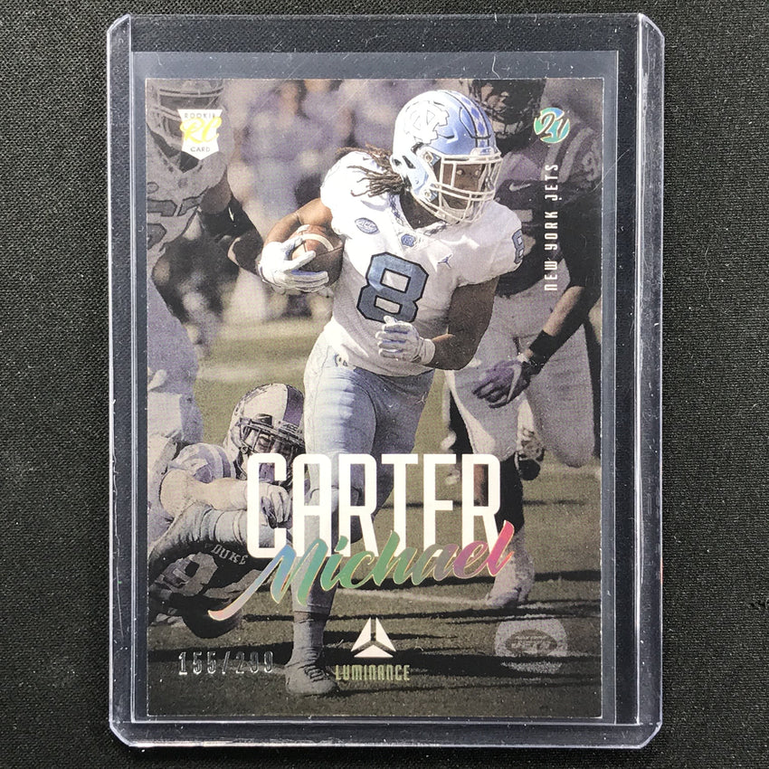 2021 Luminance Michael Carter Rookie Gold 155/299