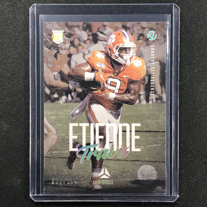 2021 Luminance Travis Etienne Rookie Gold 99/299